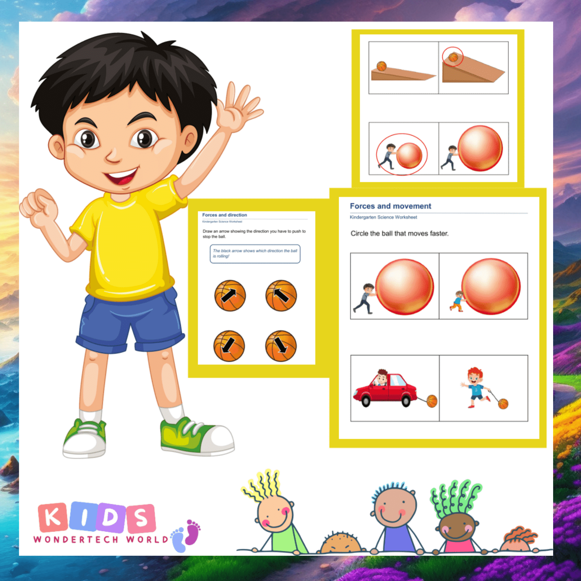 Forces In Action Kindergarten Motion Worksheets Made By Teachers Forces In Action Kindergarten Motion Worksheets Made By Teachers