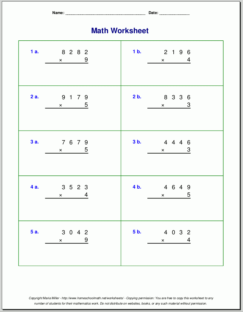 Free 4 And 5 Multiplication Worksheet Download Free 4 And 5 Multiplication Worksheet Png Images Free Worksheets On Clipart Library
