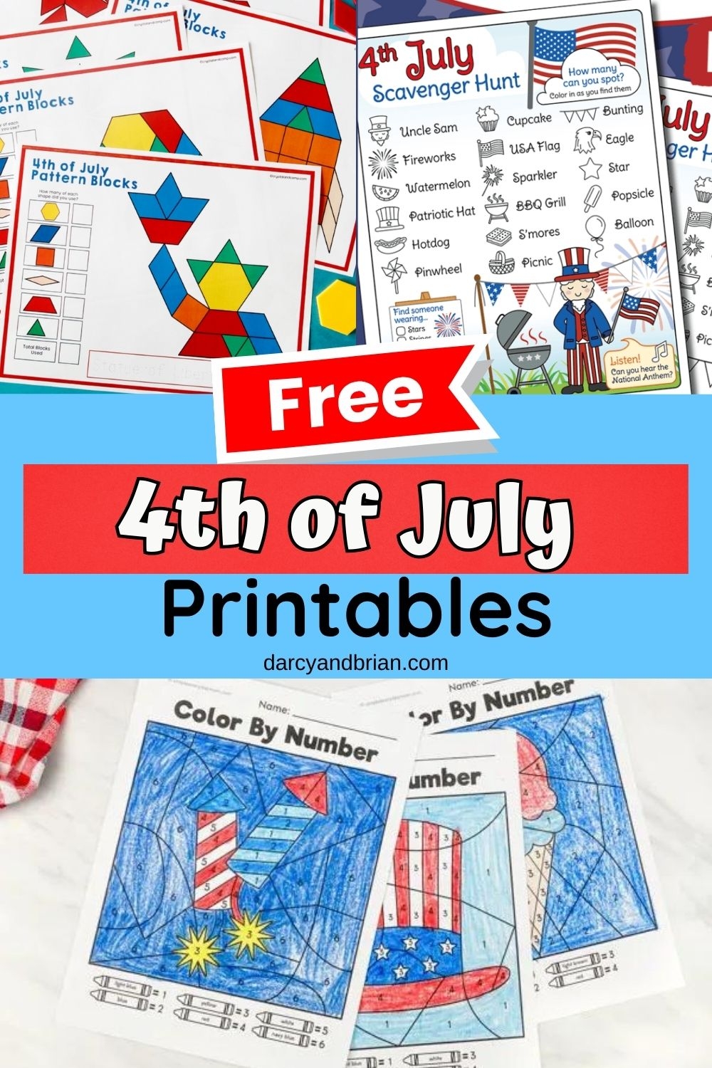 Free 4th Of July Printables For Kids Activities And Learning Free 4th Of July Printables For Kids Activities And Learning