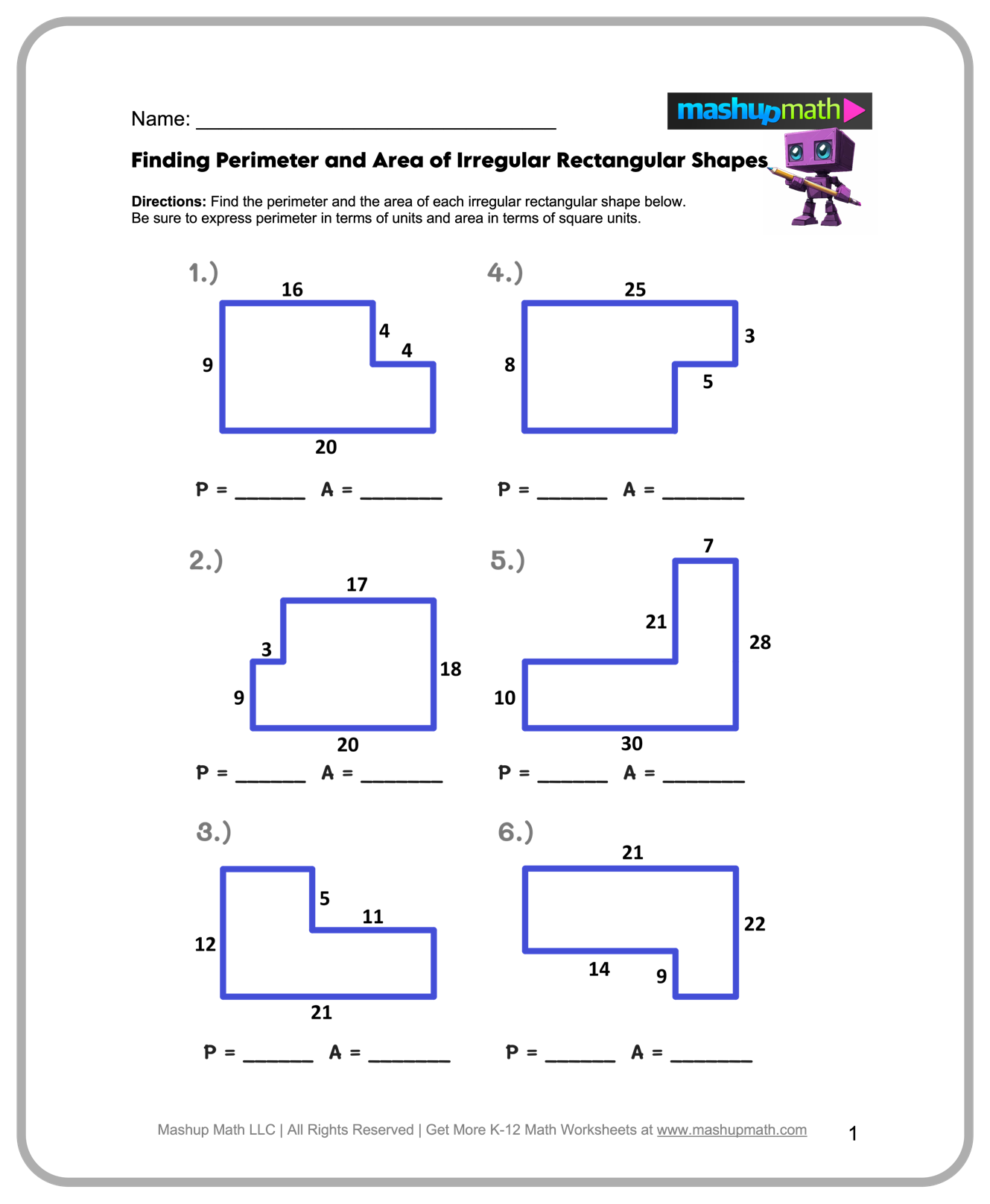 Free 5th Grade Math Worksheets Printable W Answers Mashup Math Free 5th Grade Math Worksheets Printable W Answers Mashup Math