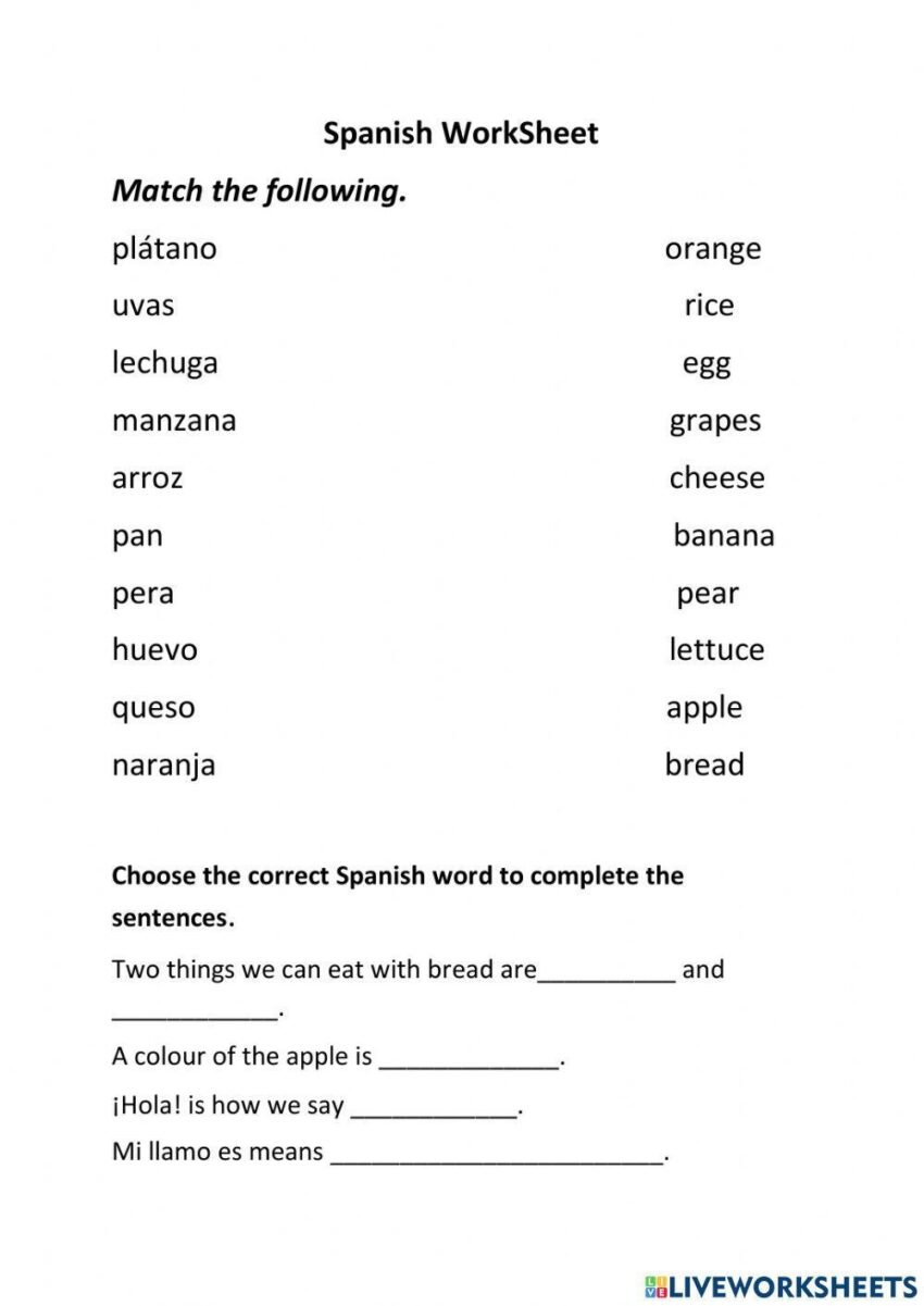 Free 6th Grade Spanish Worksheet Download Free 6th Grade Spanish Worksheet Png Images Free Worksheets On Clipart Library