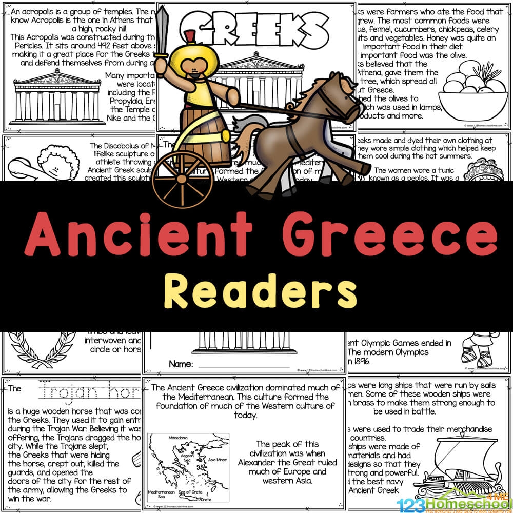 Greek Mythology Reading Comprehension Worksheets Pdf