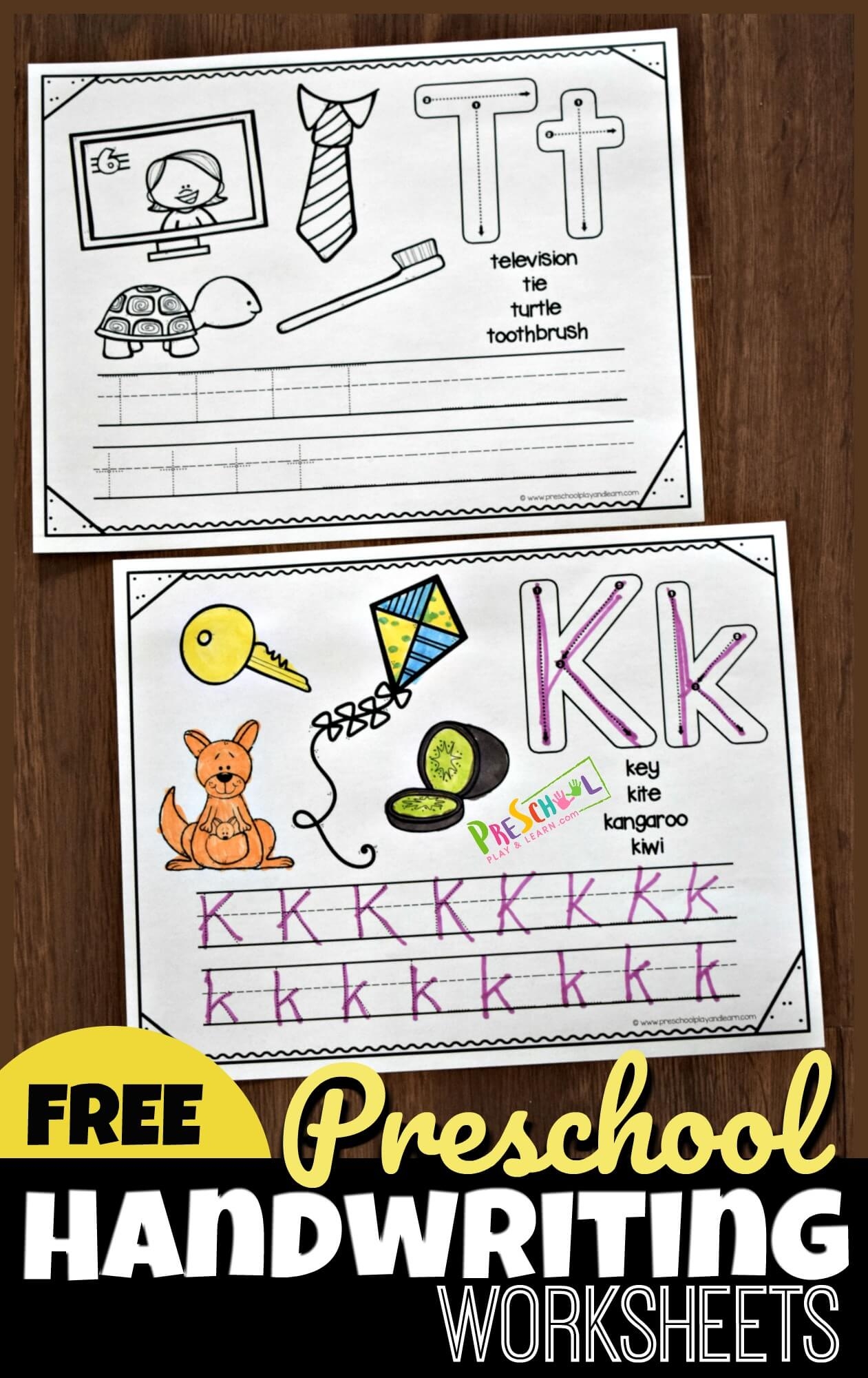 Handwriting Worksheets Free Printable Handwriting Worksheets Free Printable