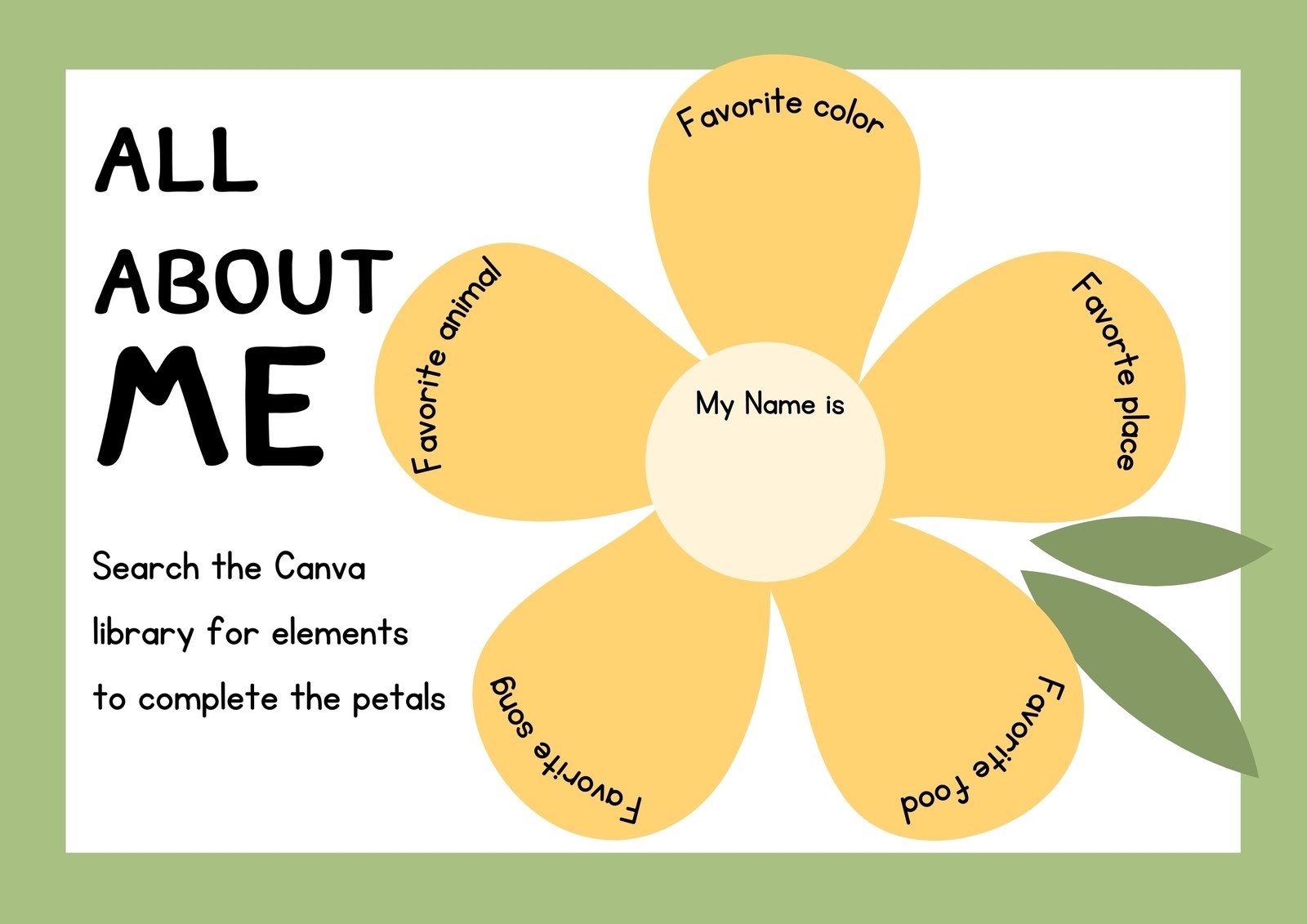 Free Printable Likes And Dislikes Worksheets