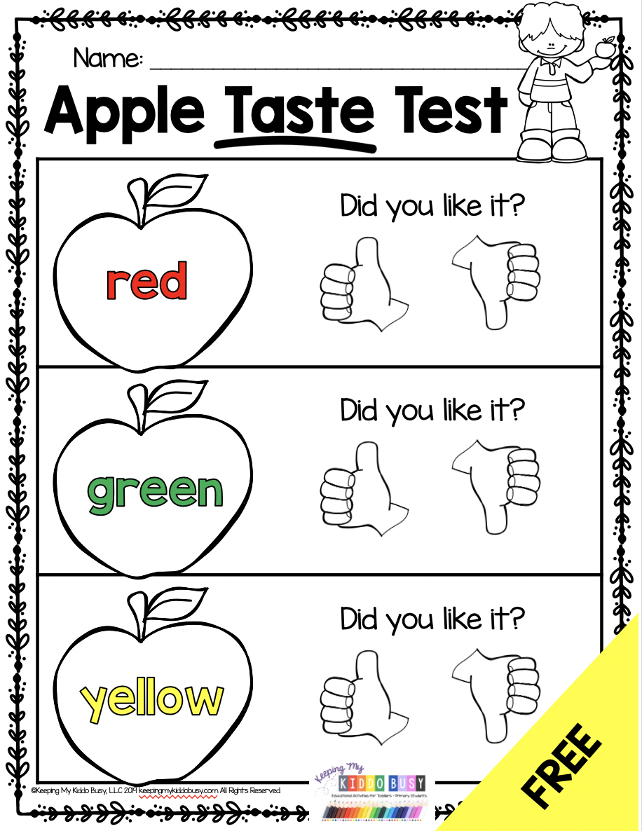 Free Apple Activities For K 2 Classrooms Simply Creative Teaching Free Apple Activities For K 2 Classrooms Simply Creative Teaching