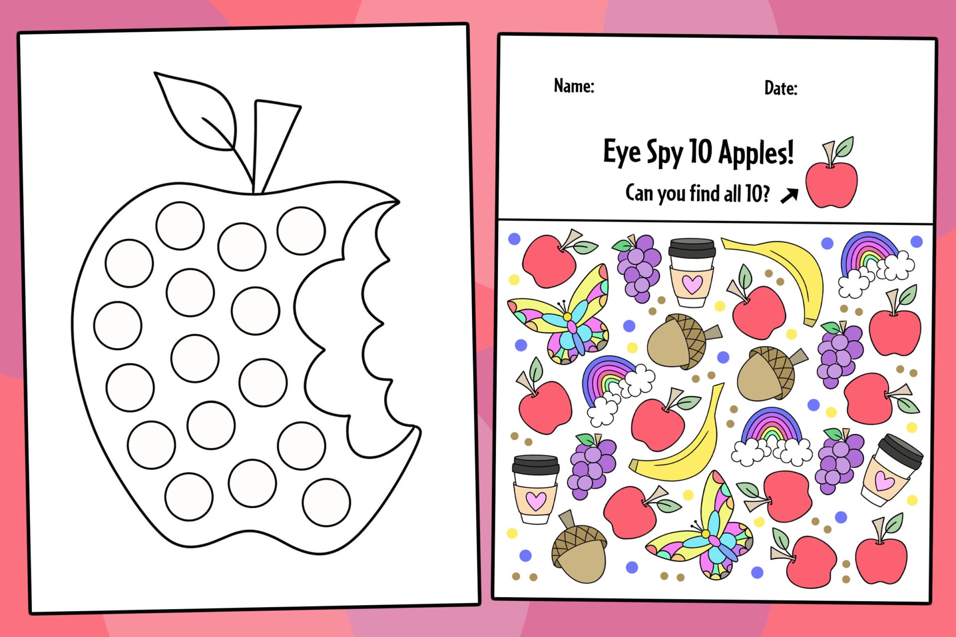 Free Apple Printable Worksheets Free Apple Printable Worksheets