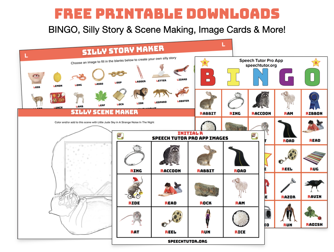 Free Articulation Printable Images U0026 Worksheets Speech Tutor Free Articulation Printable Images U0026 Worksheets Speech Tutor