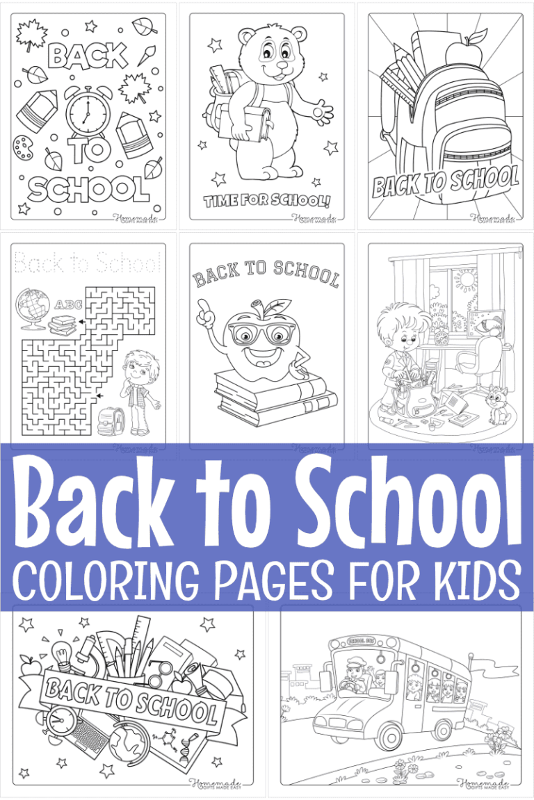 Free Back To School Printables For Students U0026 Teachers Downloadable PDFs 