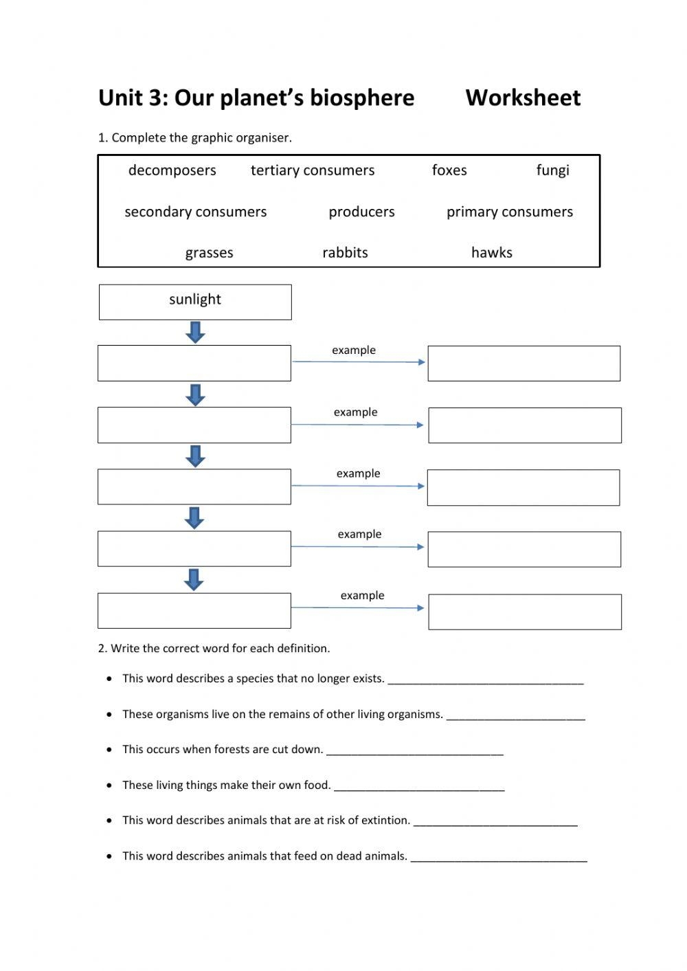 Free Biosphere Worksheet Download Free Biosphere Worksheet Png Images Free Worksheets On Clipart Library