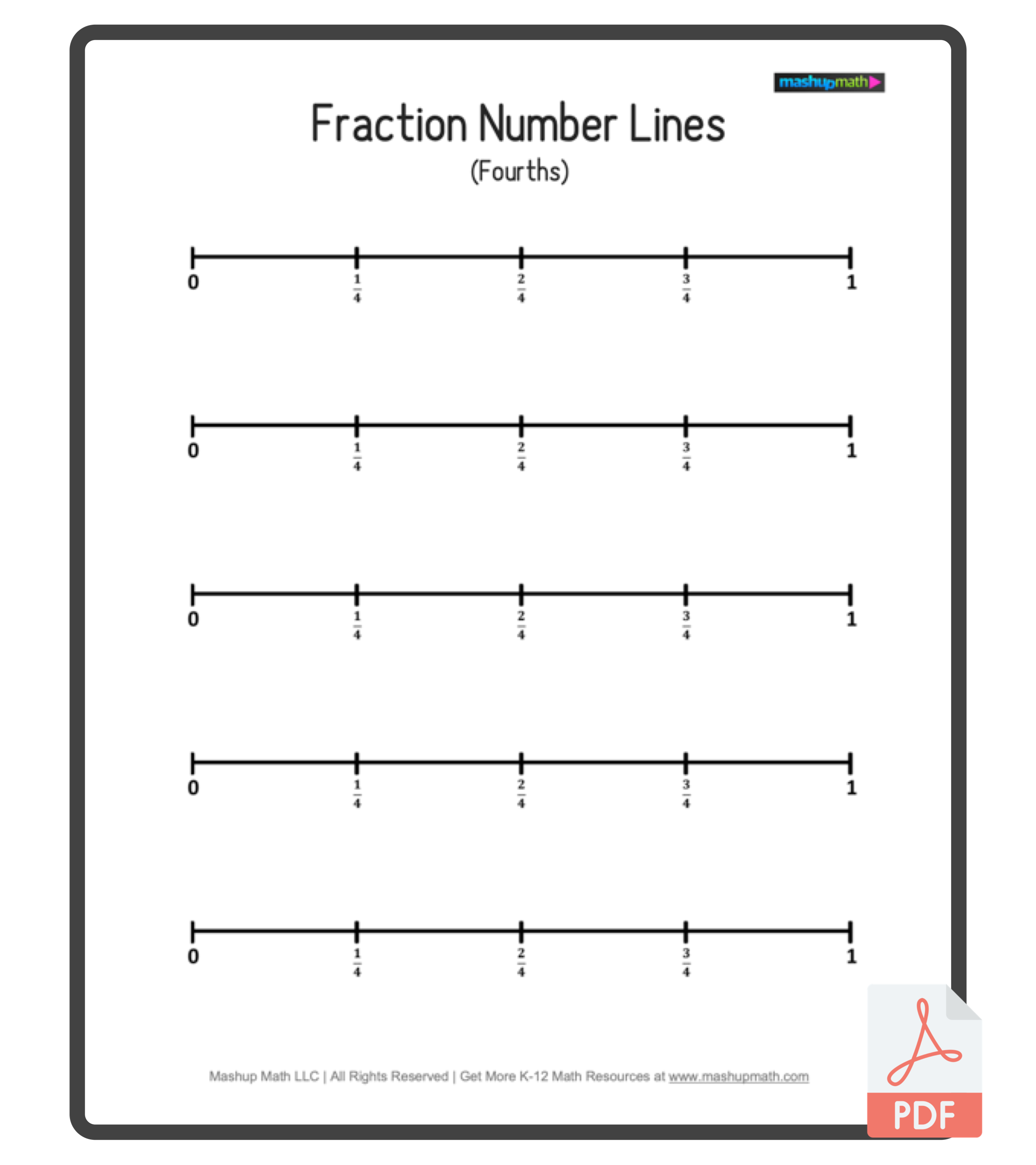 Free Printable Blank Number Line Worksheets Free Printable Blank Number Line Worksheets