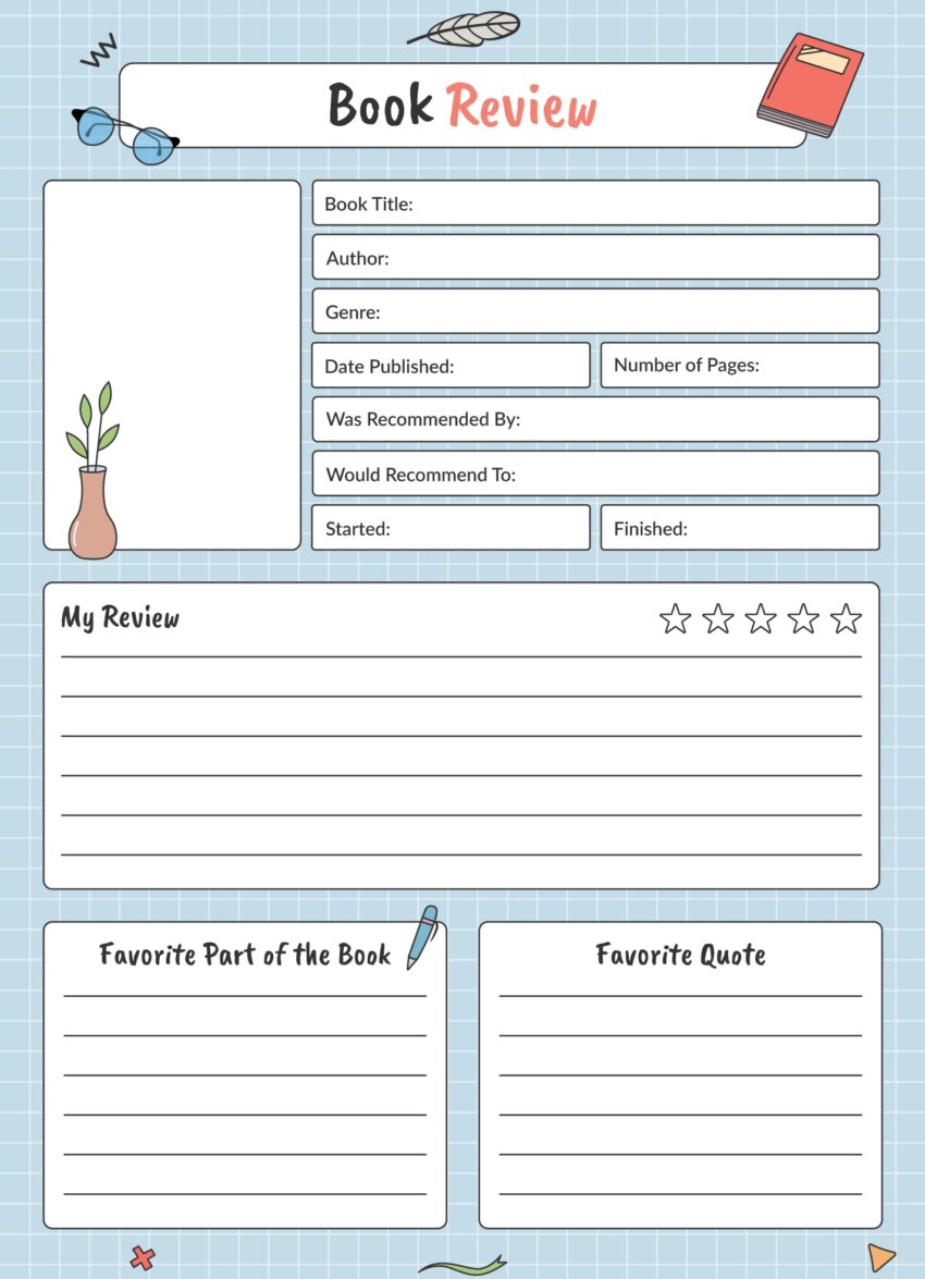 Free Book Report Google Docs Templates Gdoc io