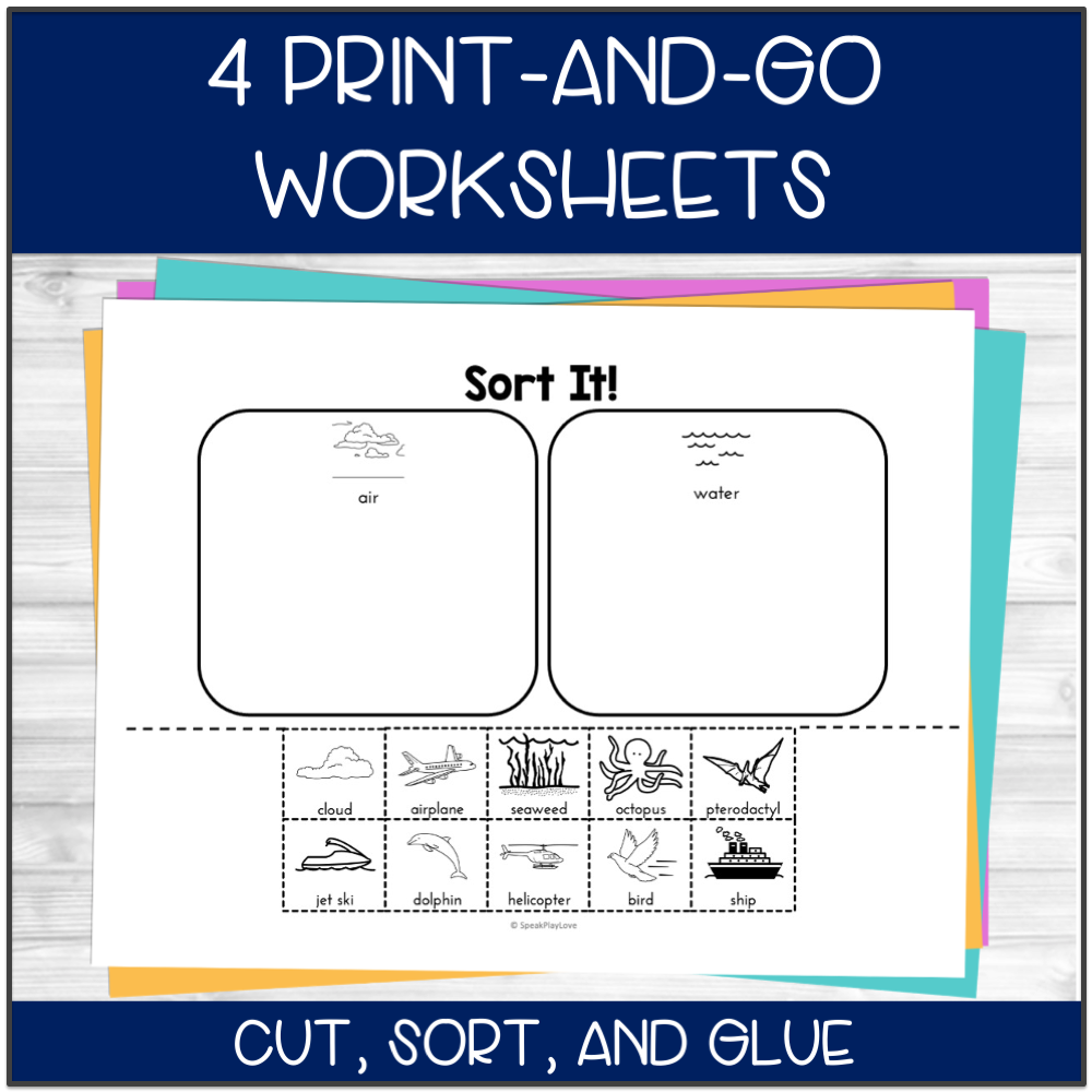 Free Category Sorting Activity Preschool Speech Therapy Autism Made By Teachers Free Category Sorting Activity Preschool Speech Therapy Autism Made By Teachers