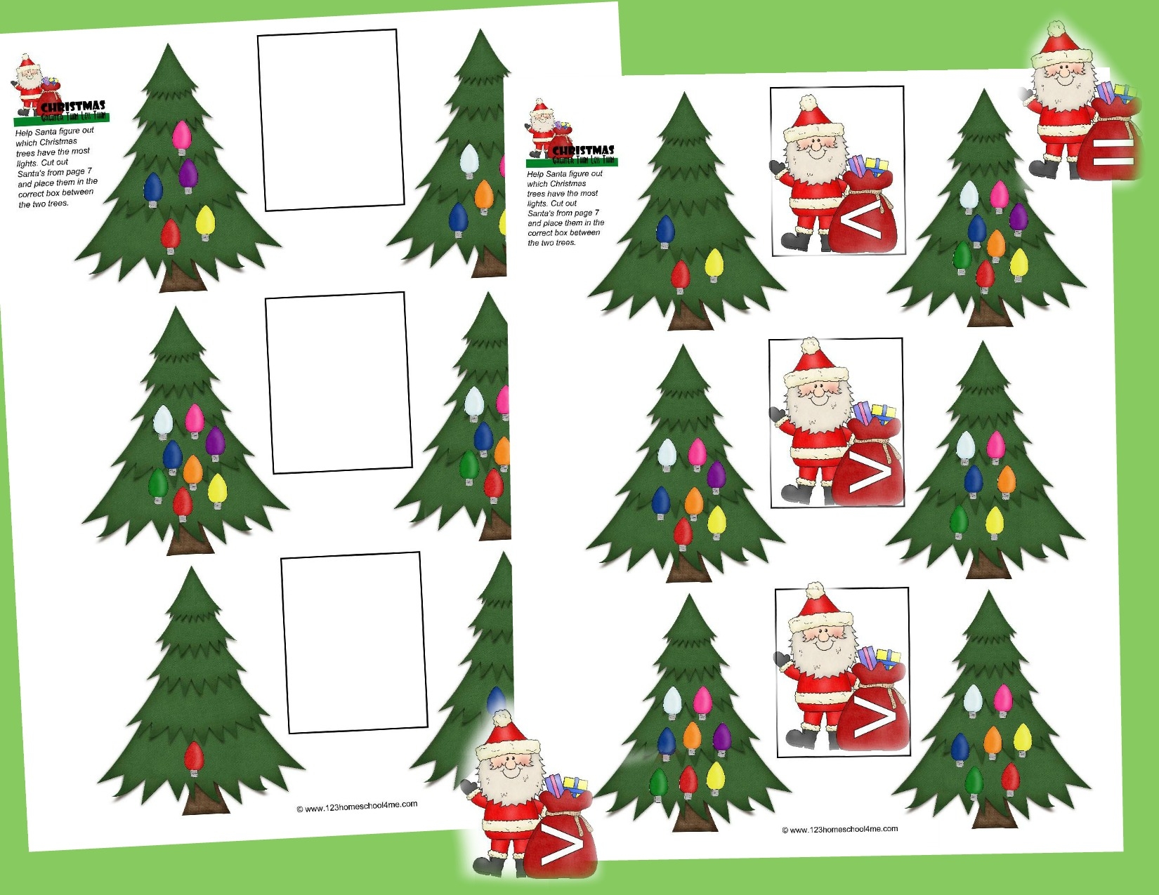 Christmas Free Printable Worksheets Christmas Free Printable Worksheets