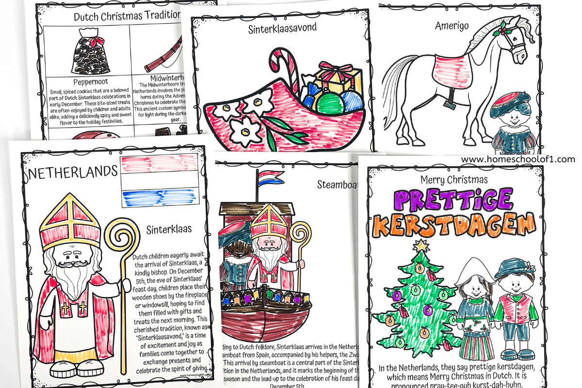 Free Christmas In The Netherlands Worksheets Free Christmas In The Netherlands Worksheets