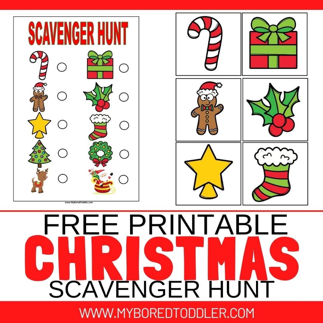 Preschool Scavenger Hunt Printable