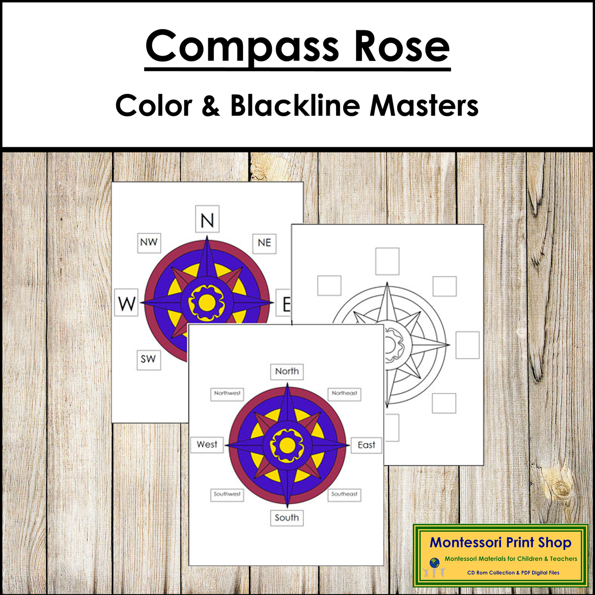 FREE Compass Rose Printables Made By Teachers Worksheets Library