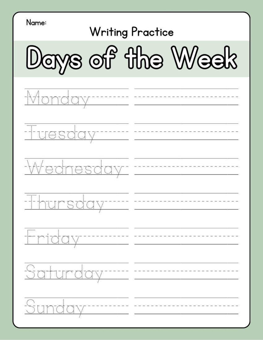 Free Custom 1st Grade Writing Worksheet Templates Worksheets Library