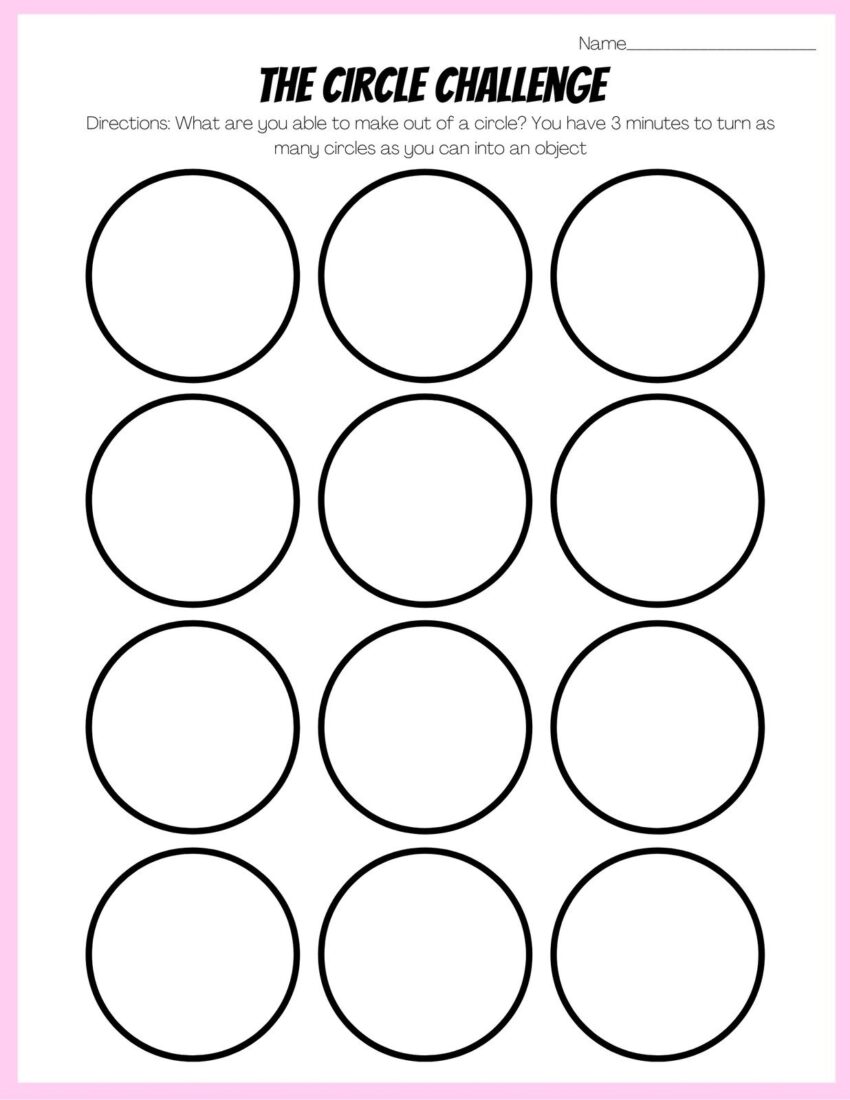 Free Custom Printable Art Worksheet Templates Canva