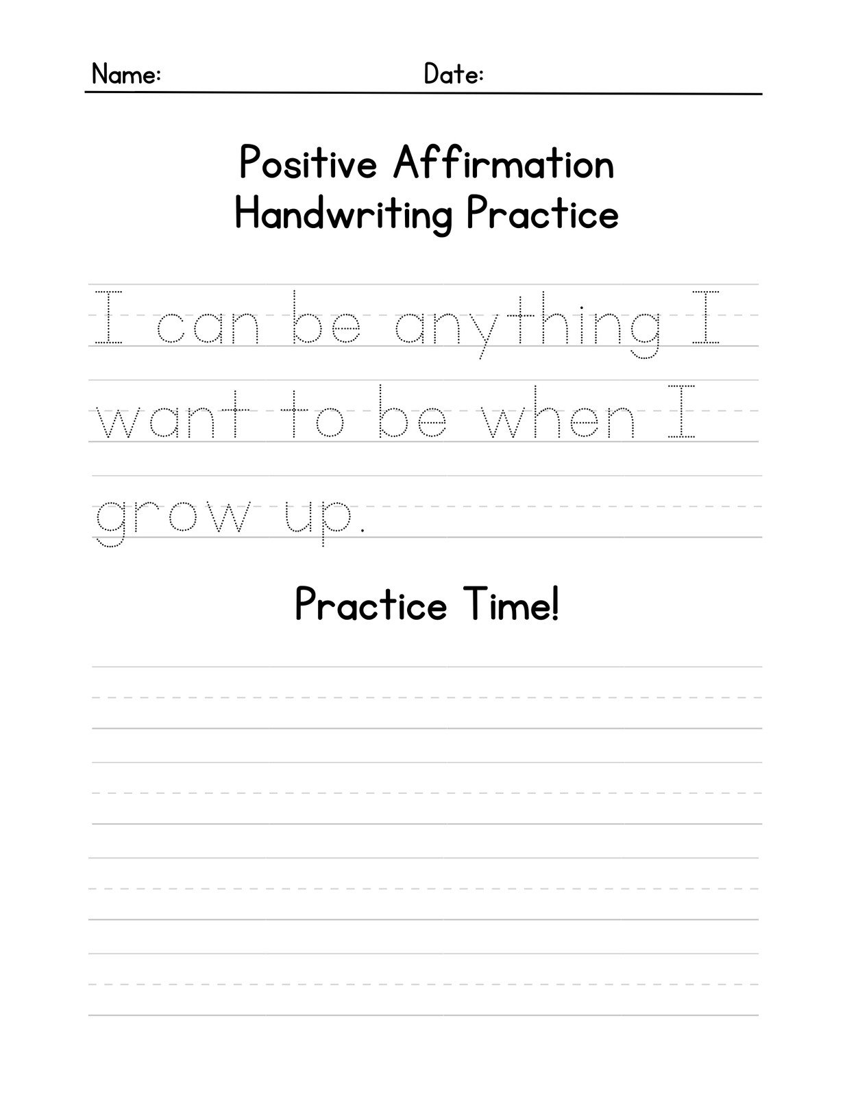 Free Custom Printable Handwriting Worksheet Templates Canva Free Custom Printable Handwriting Worksheet Templates Canva