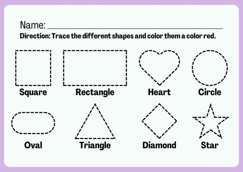 Free Custom Printable Preschool Worksheet Templates Canva