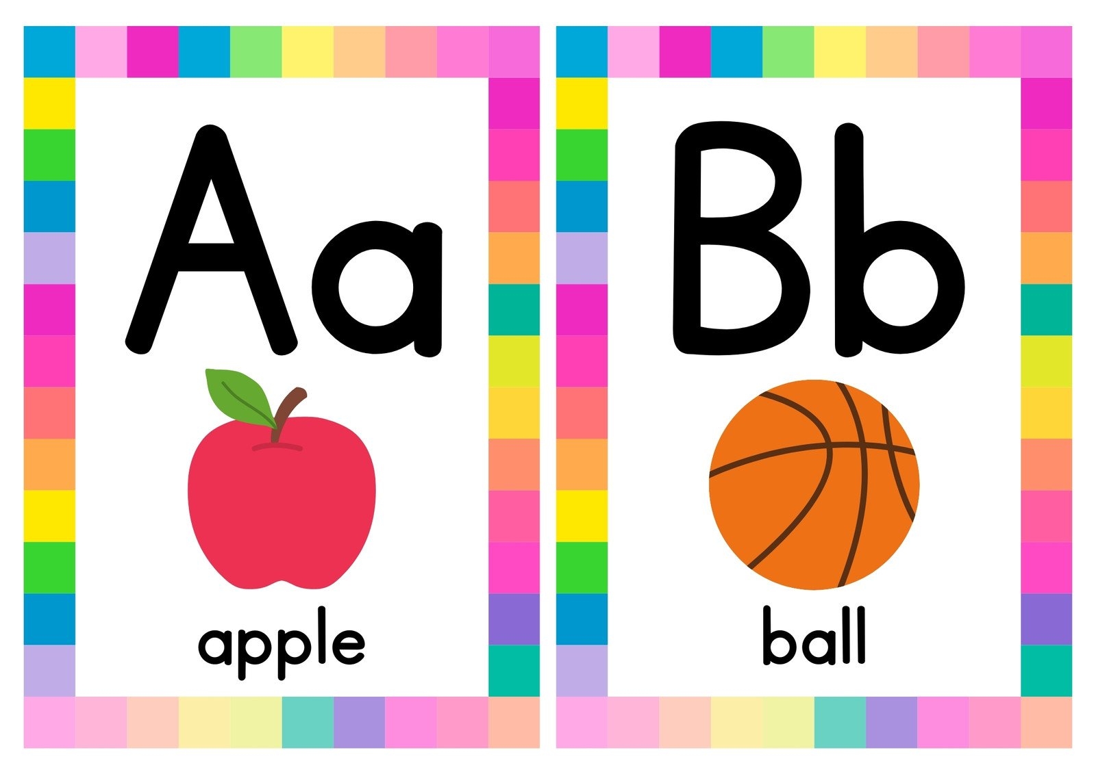 Free Customizable Alphabet Flashcard Templates Canva Free Customizable Alphabet Flashcard Templates Canva