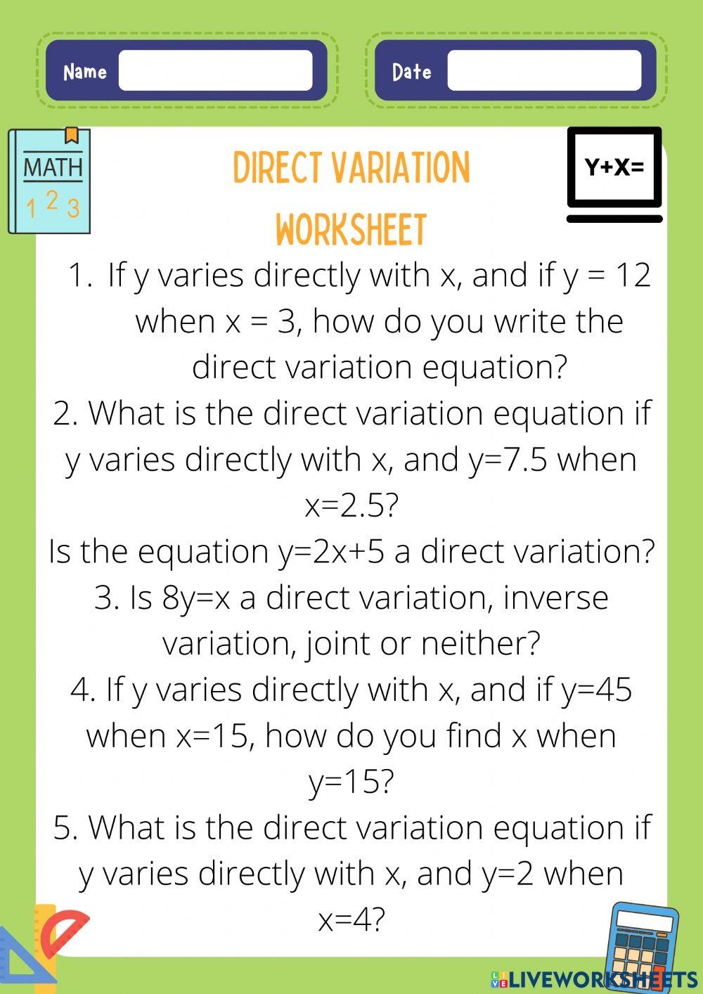 Free Direct Variation Worksheet Download Free Direct Variation Worksheet Png Images Free Worksheets On Clipart Library Free Direct Variation Worksheet Download Free Direct Variation Worksheet Png Images Free Worksheets On Clipart Library