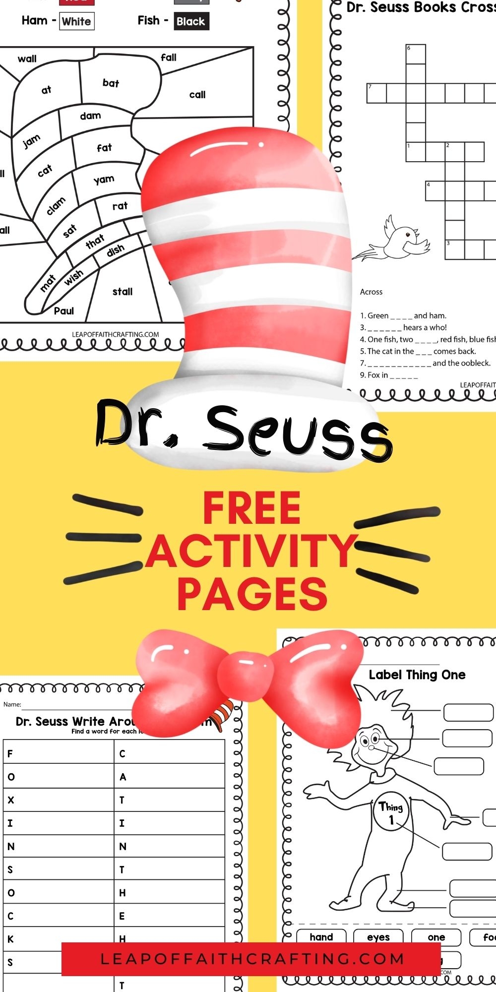 Free Dr Seuss Printables Preschool
