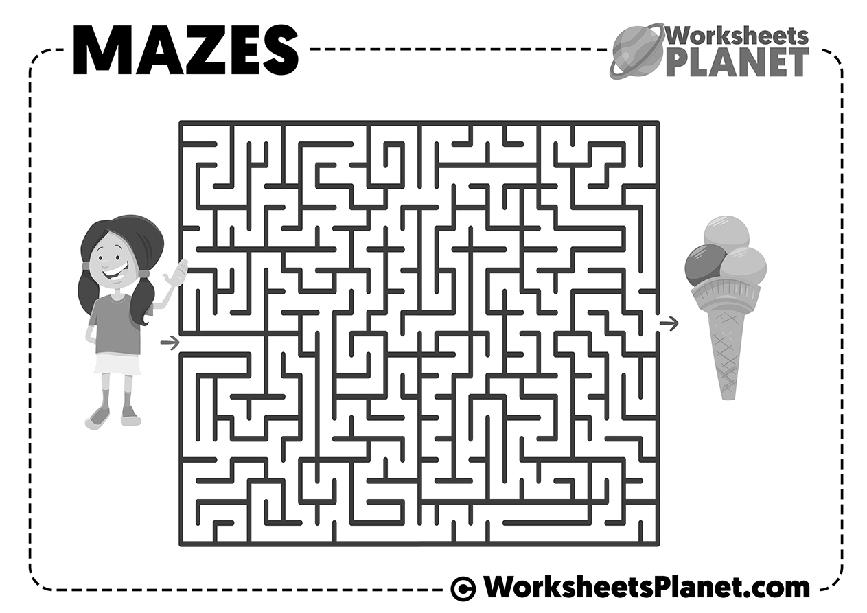 Free Easy Printable Mazes For Kids Download The FREE PACK Free Easy Printable Mazes For Kids Download The FREE PACK