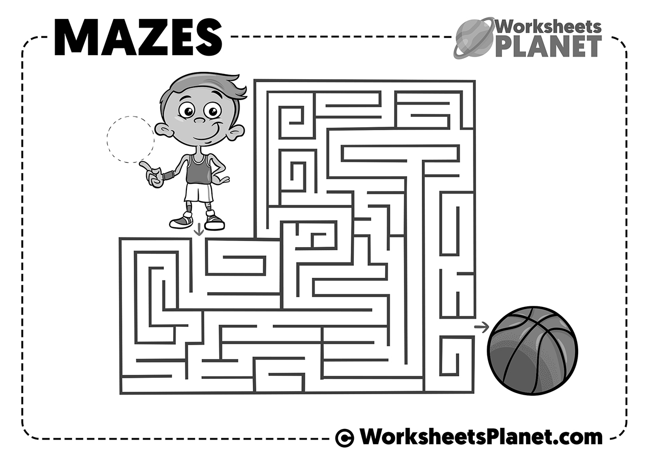 Free Easy Printable Mazes For Kids Download The FREE PACK Free Easy Printable Mazes For Kids Download The FREE PACK