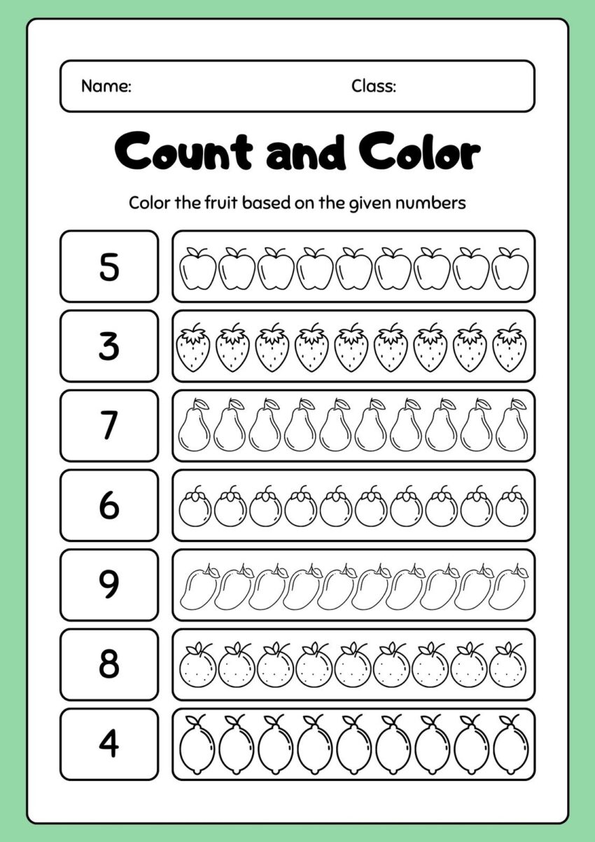 Free Editable Kindergarten Worksheet Templates Canva