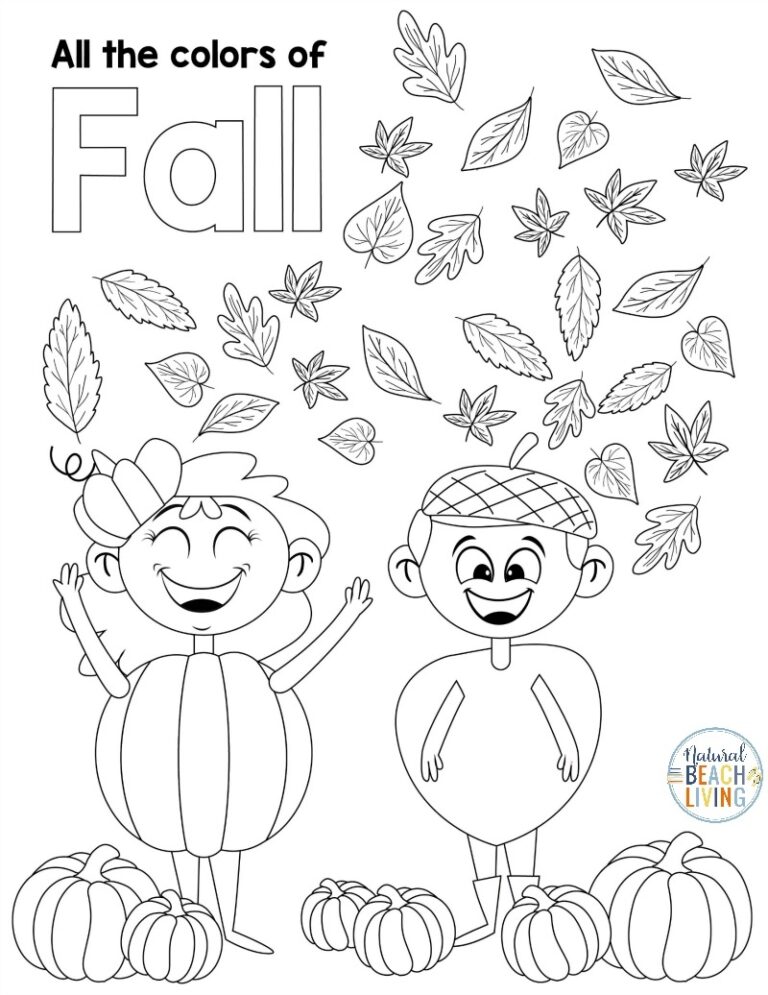 Free Fall Printables For Preschool And Kindergarten Natural 