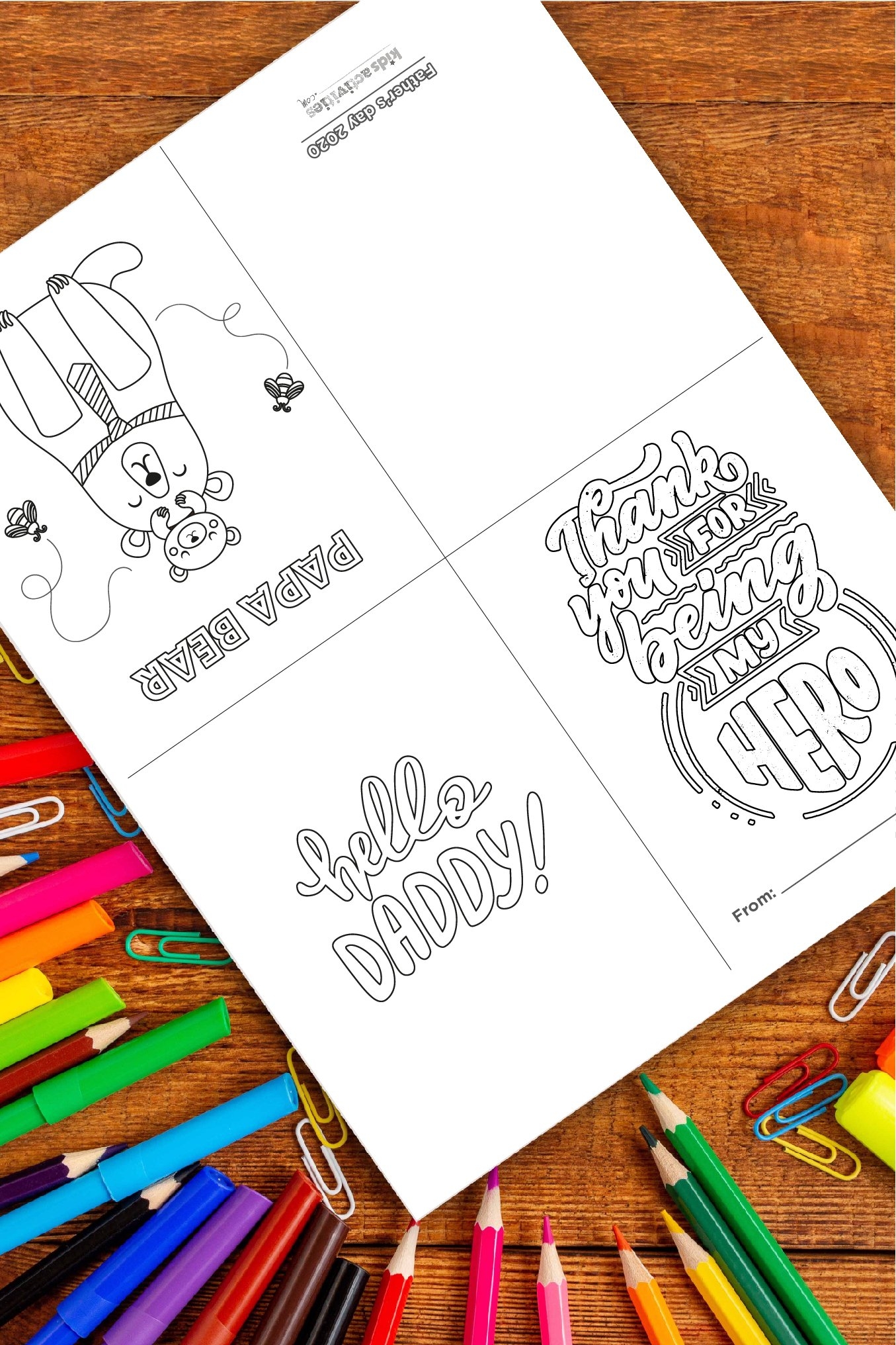 Free Father s Day Printable Cards 2025 Print Color U0026 Give To Dad Kids Activities Blog