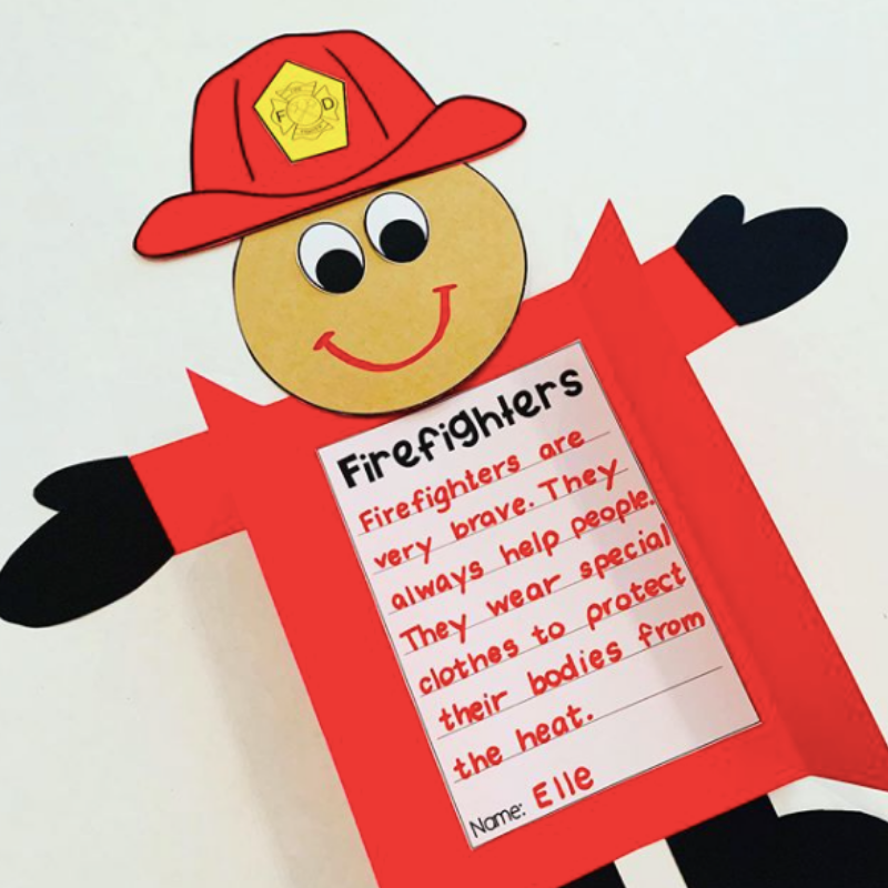 Firefighter Theme Preschool Printables