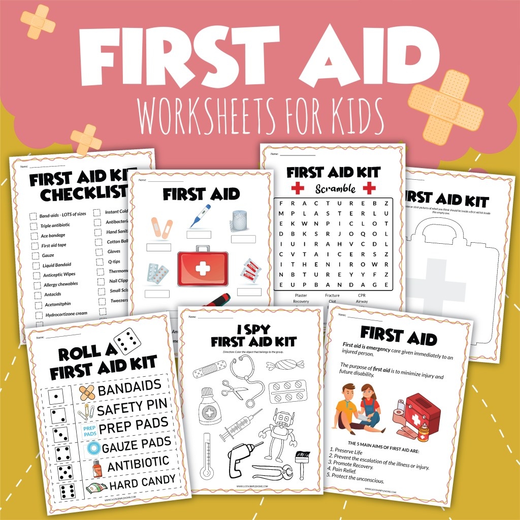Free First Aid Printable Worksheet Bundle Just A Simple Home Worksheets Library Free First Aid Printable Worksheet Bundle Just A Simple Home Worksheets Library