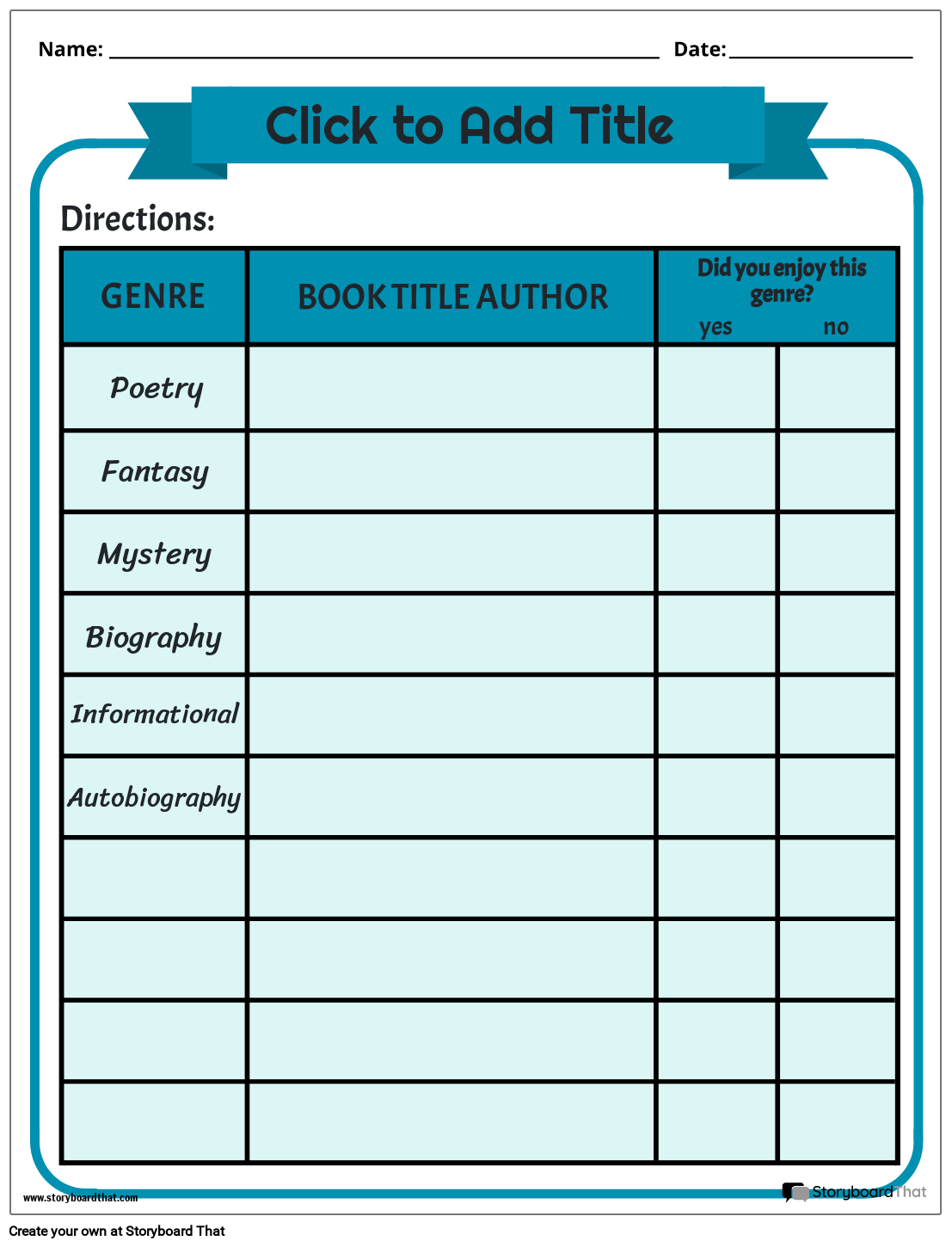 Free Genre Worksheets Literature Types And Reading Free Genre Worksheets Literature Types And Reading