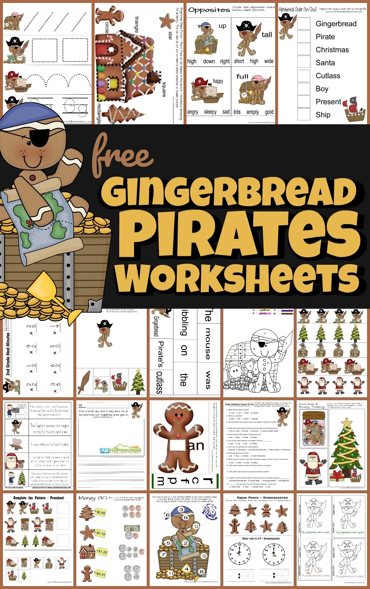 Free Printable Gingerbread Worksheets Free Printable Gingerbread Worksheets