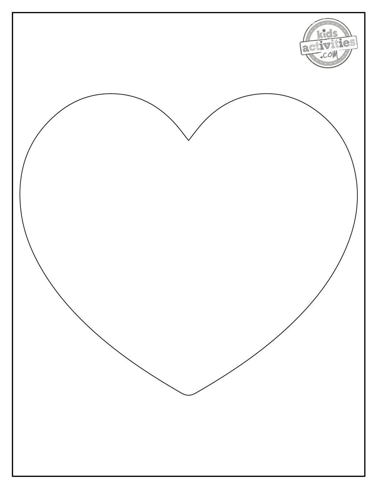 Free Heart Template For Crafts Kids Activities Blog Free Heart Template For Crafts Kids Activities Blog
