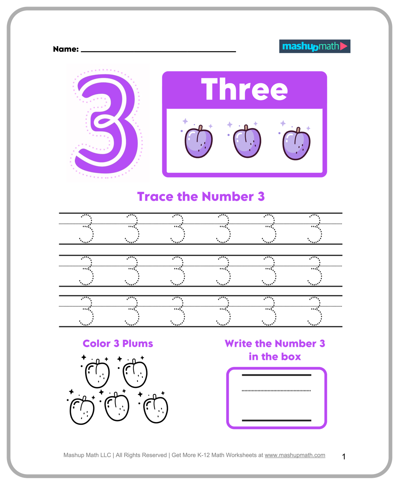 Free Kindergarten Math Worksheets Printable Mashup Math Free Kindergarten Math Worksheets Printable Mashup Math