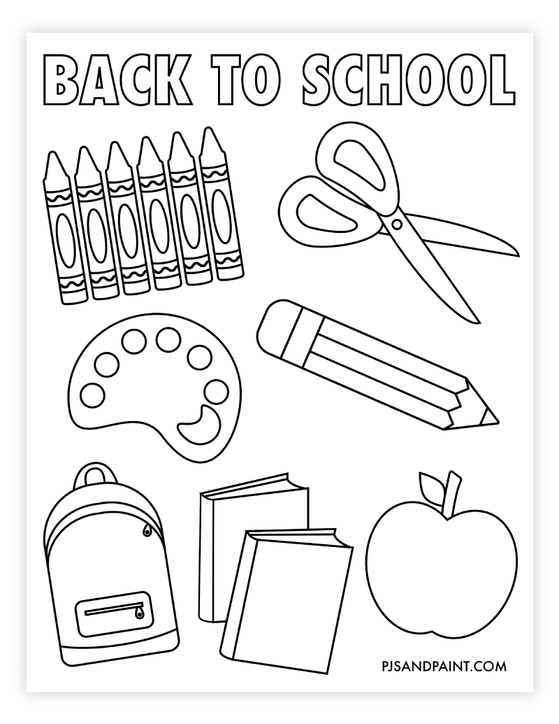 Back To School Free Printable Worksheets Back To School Free Printable Worksheets