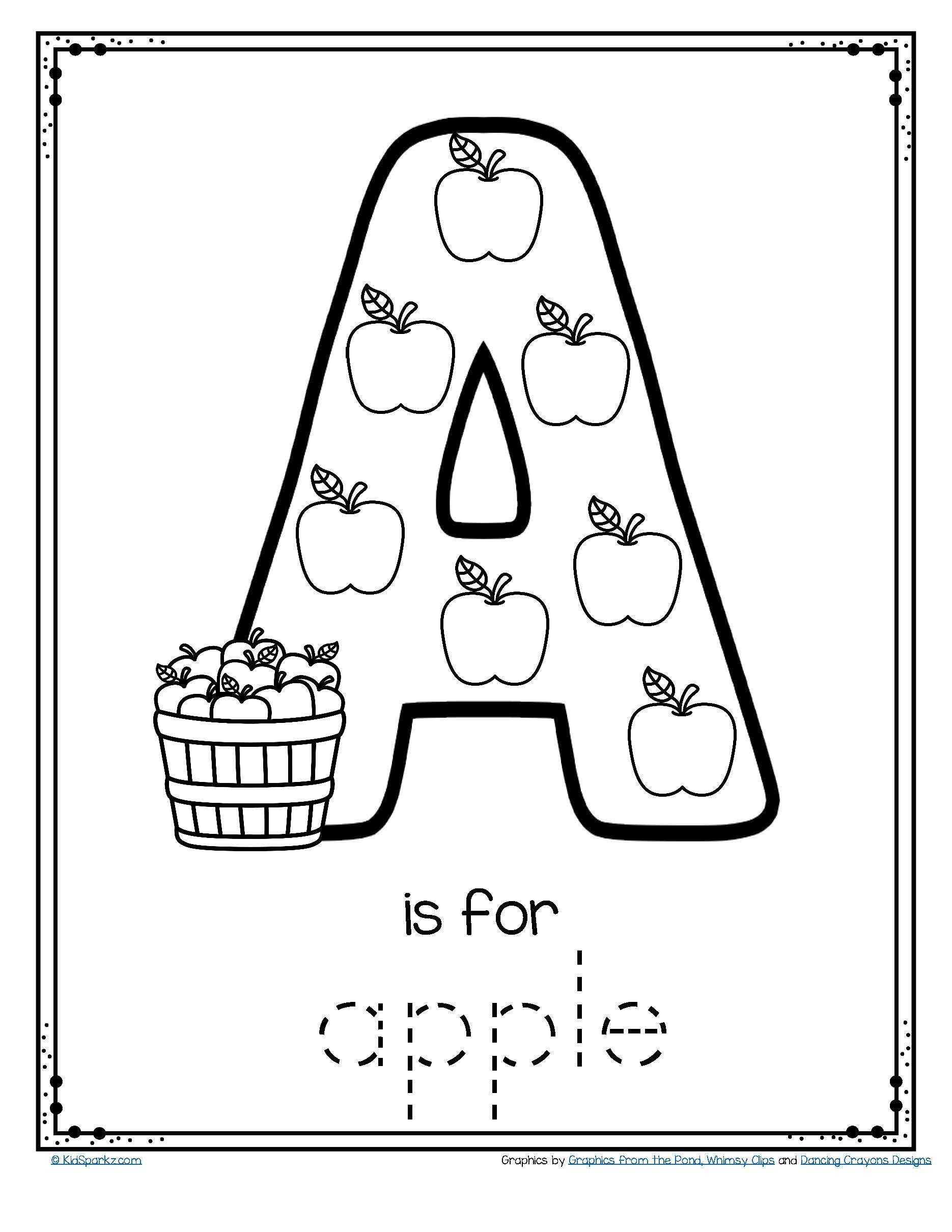 Free Letter A Alphabet Worksheets By My Teaching Pal Worksheets Free Letter A Alphabet Worksheets By My Teaching Pal Worksheets
