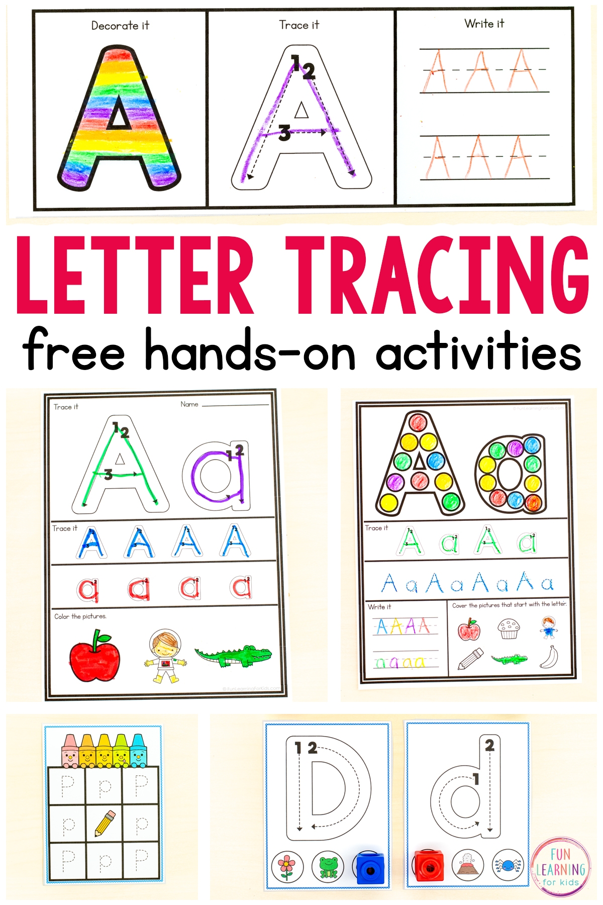 Printable Letter Tracing Worksheets