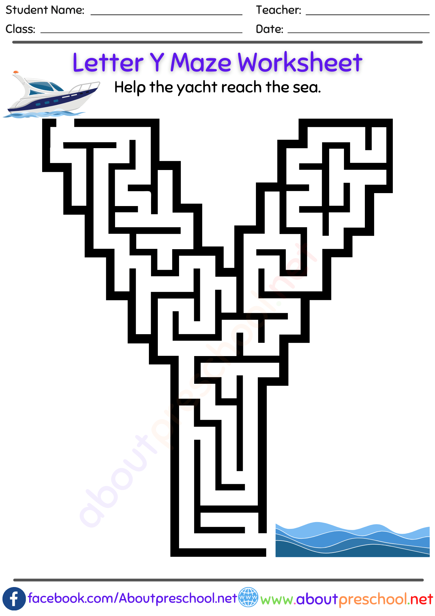 Crayon Maze Worksheet Crayon Maze Worksheet
