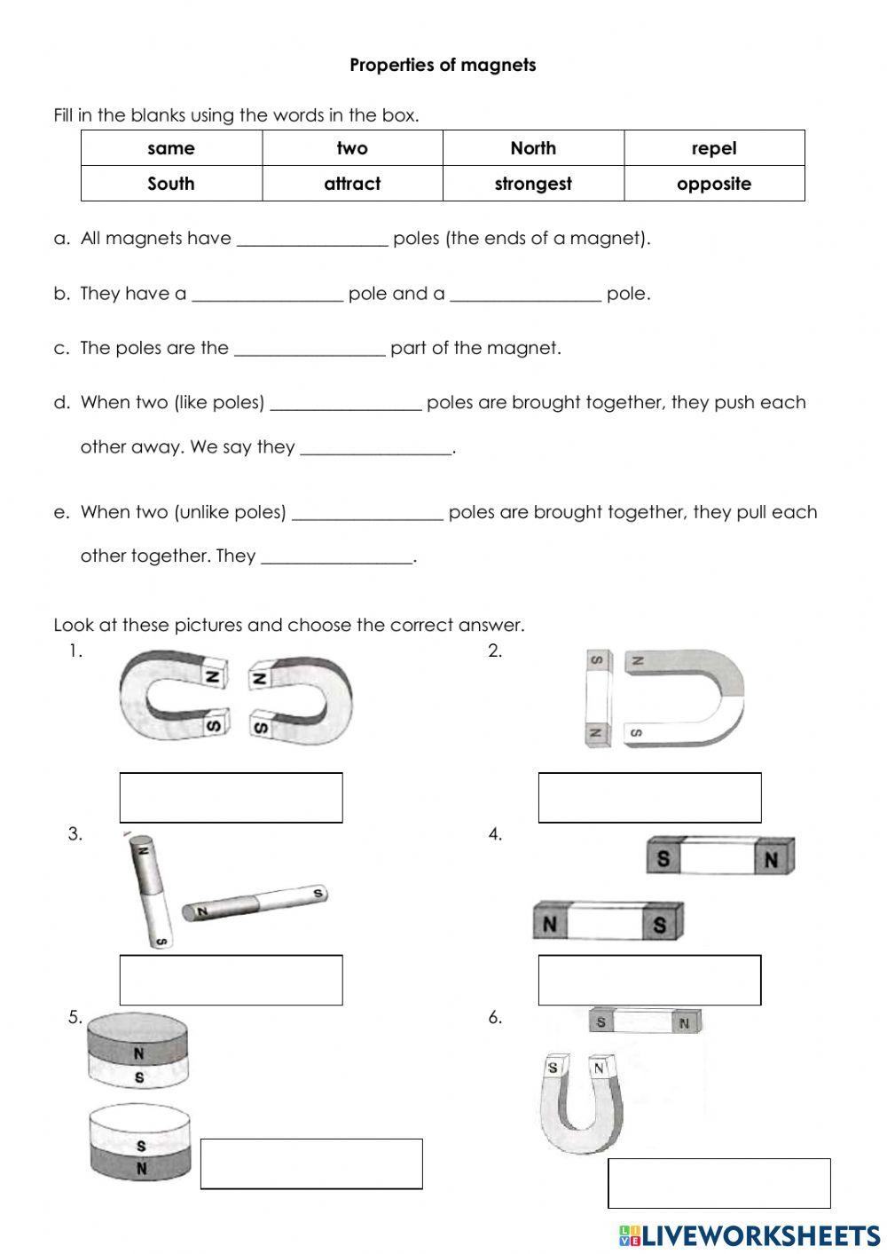 Free Magnet Worksheet Download Free Magnet Worksheet Png Images Free Worksheets On Clipart Library