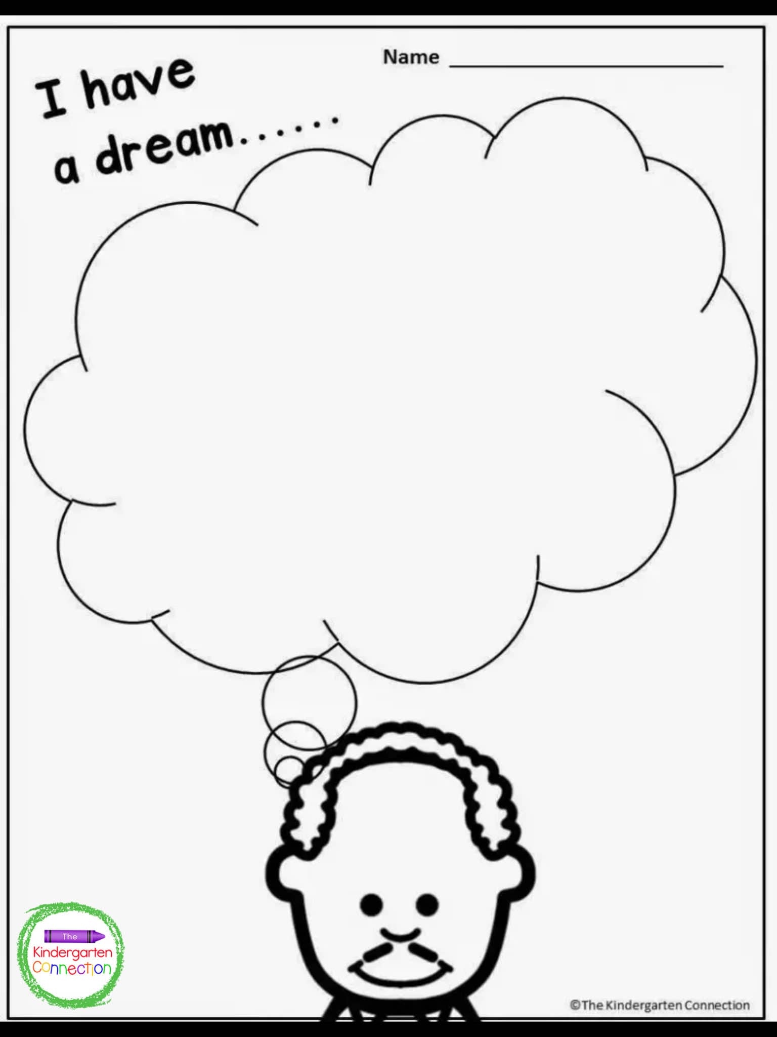 Free Mlk Worksheets For Kindergarten