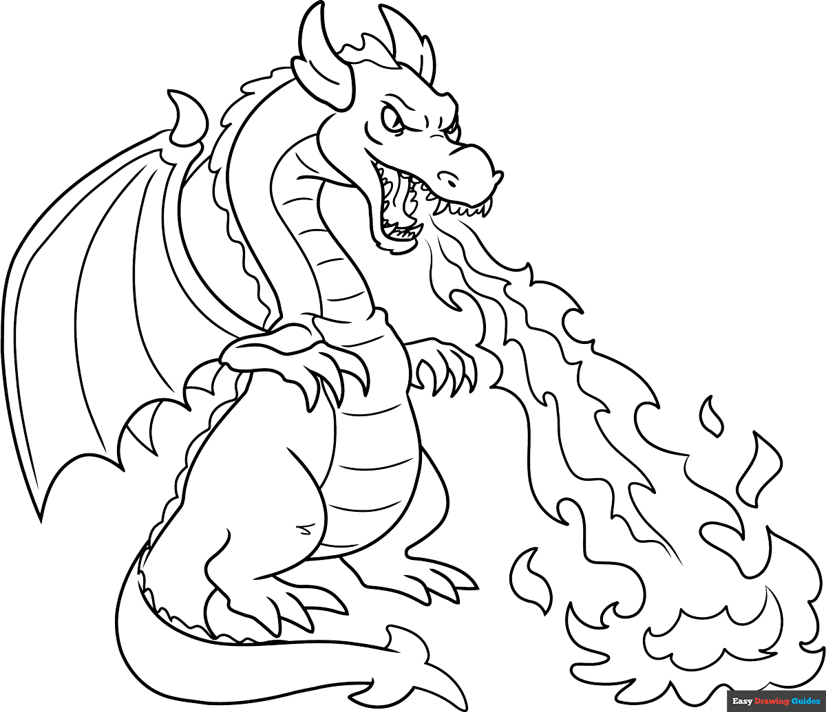Free Mythical Creatures Coloring Pages For Kids 41 Printable Sheets