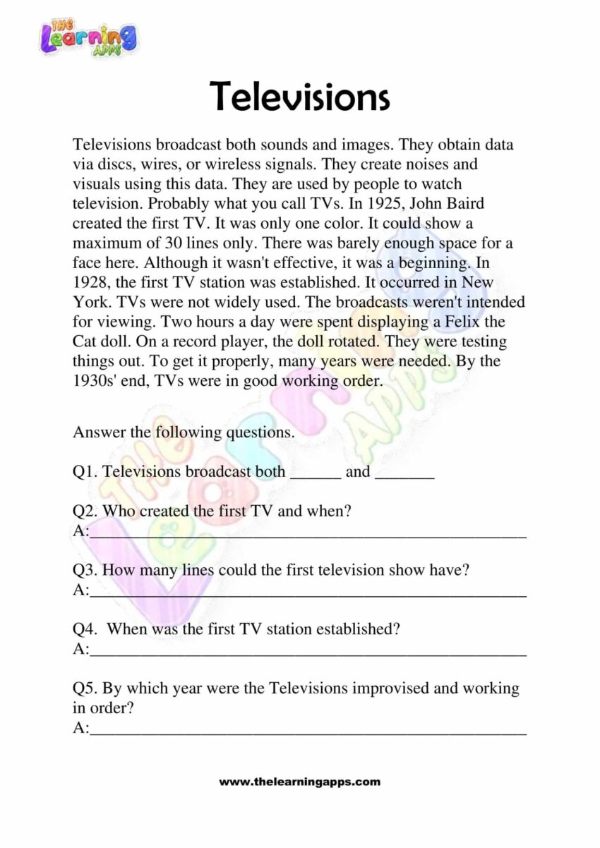 Free Non Fiction Reading Passages Worksheets For Grade 2