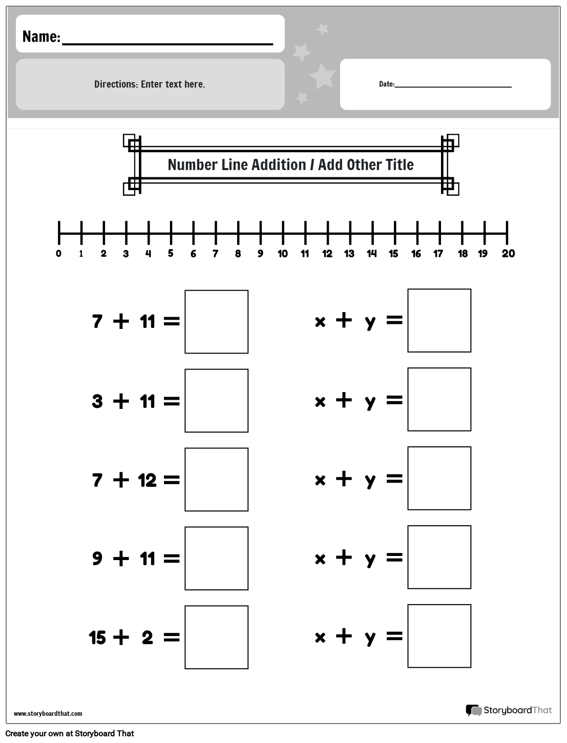 Free Number Line Worksheets Addition And Decimals Free Number Line Worksheets Addition And Decimals