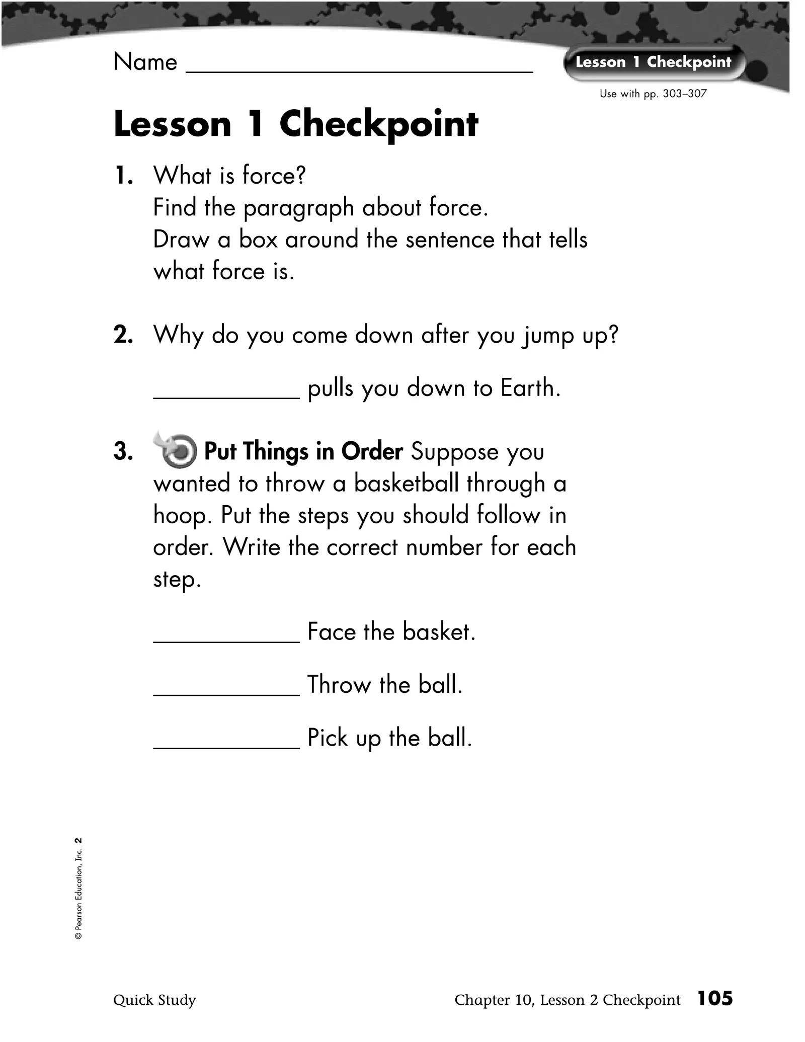 Pearson Education Printable Worksheets Pearson Education Printable Worksheets