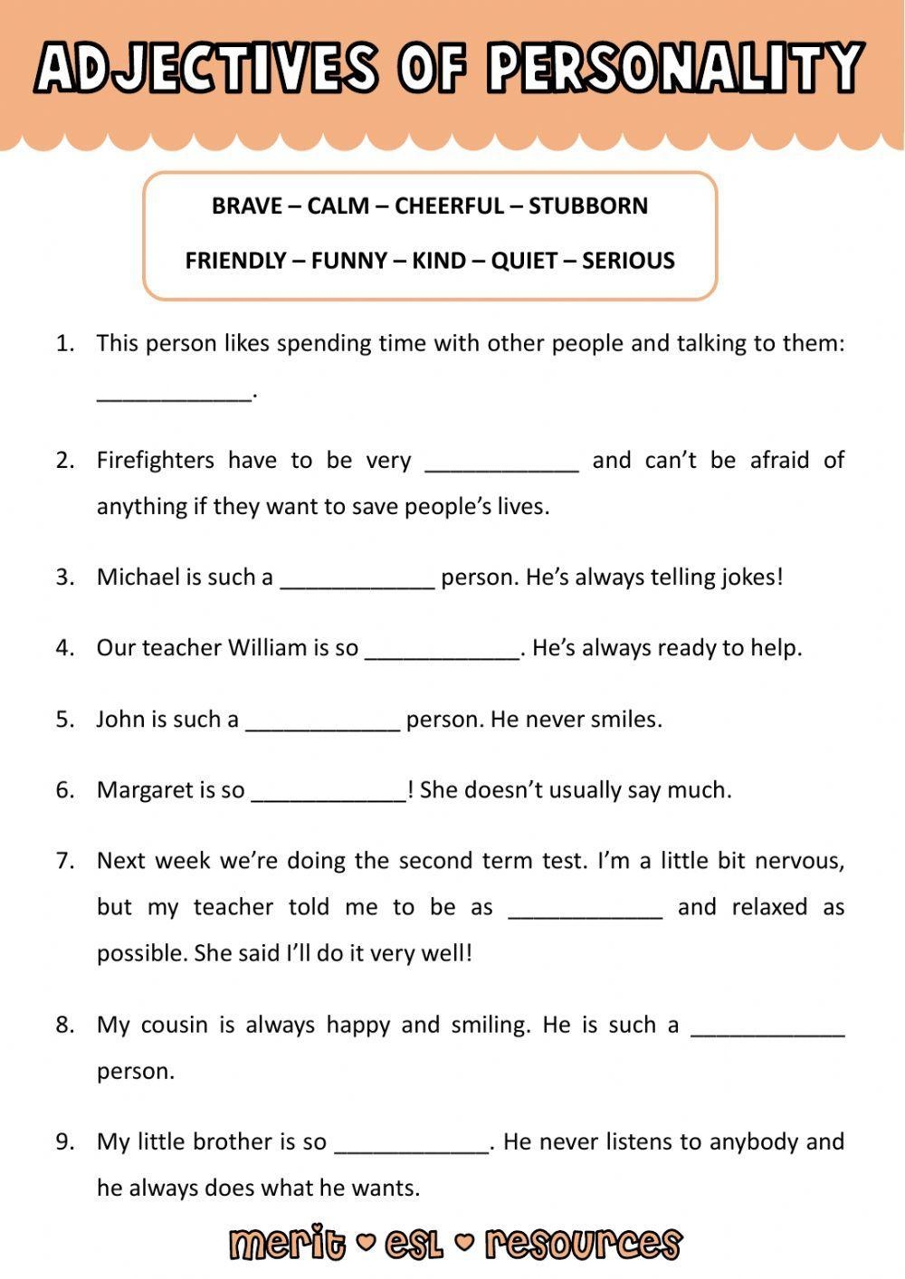 Free Personality Worksheet Download Free Personality Worksheet Png Images Free Worksheets On Clipart Library