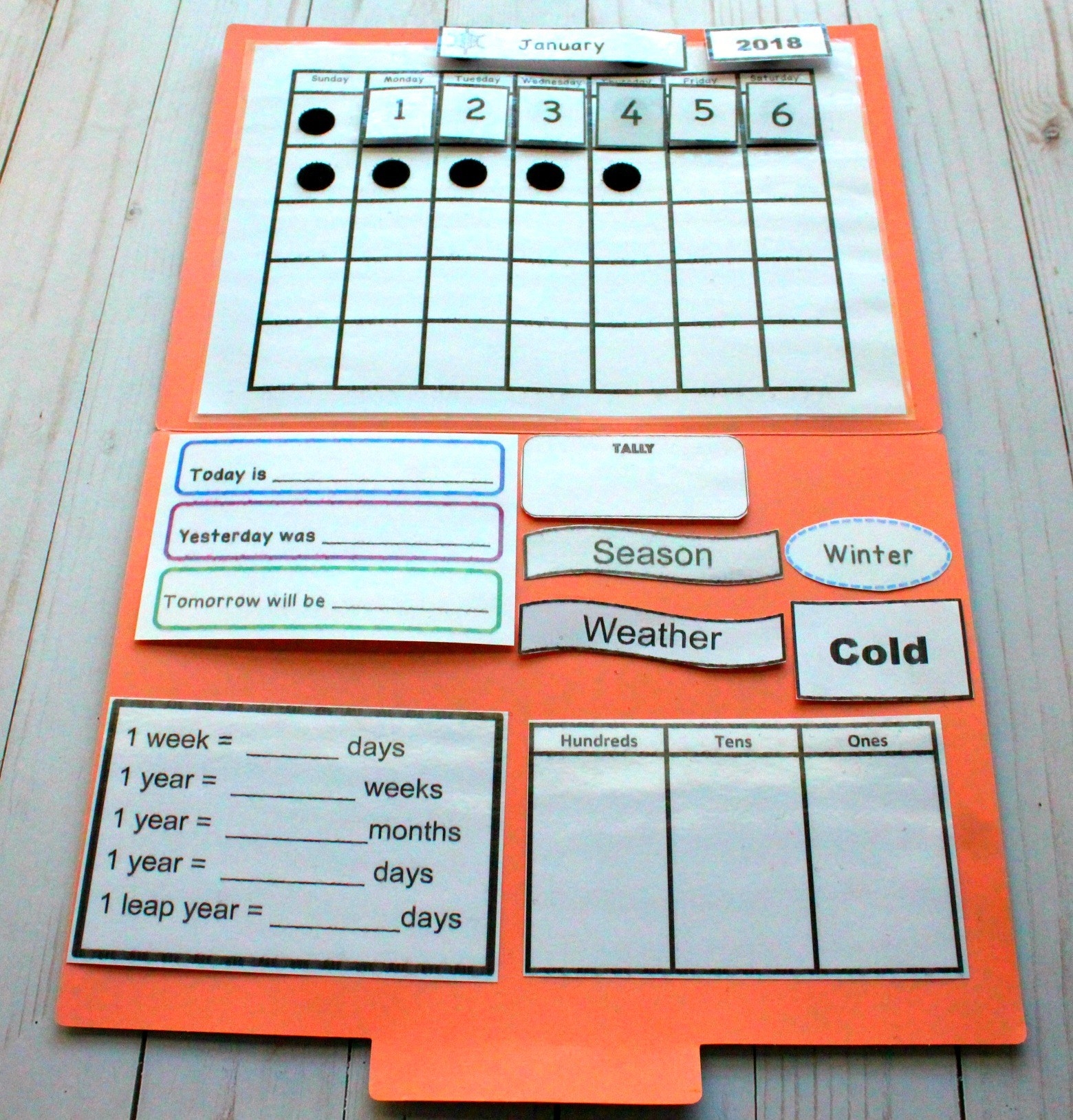 Free Preschool Calendar File Folder Printables Thrifty Homeschoolers Free Preschool Calendar File Folder Printables Thrifty Homeschoolers